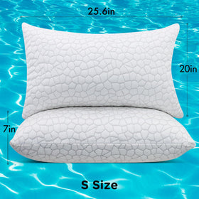 Supa Modern CertiPUR-US label on pillow for quality assurance