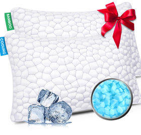 Supa Modern cooling pillow set of 2, front view, cool and breathable for hot sleepers