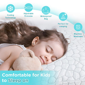 SUPA MODERN pillow suitable for all sleep styles, whether side, back, or stomach