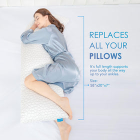 SUPA MODERN side sleep ergonomic support promotes proper spinal alignment