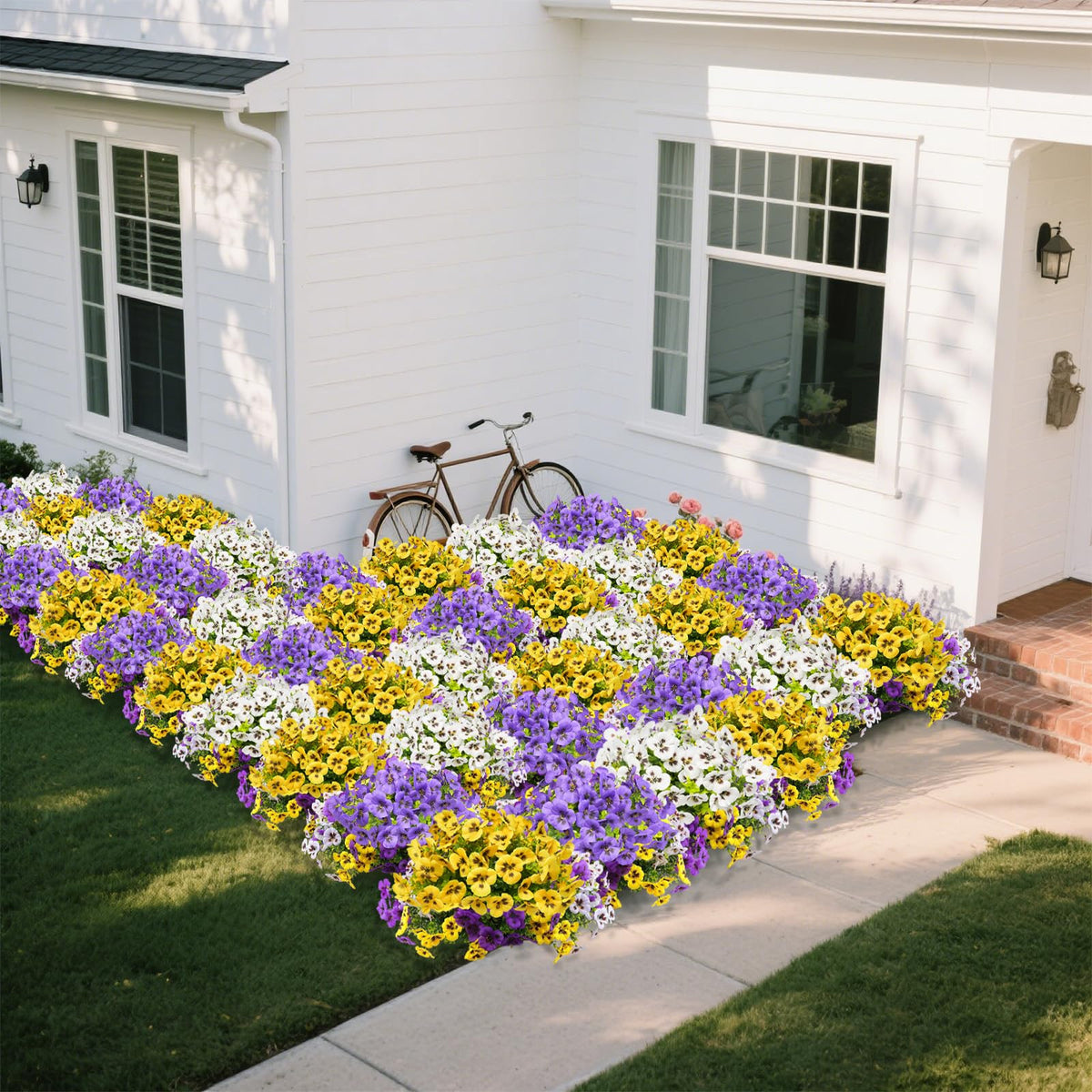 SupBri packaging includes 12 bundles ready to arrange for quick decorating.