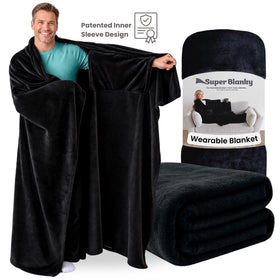 Super Blanky creates cozy couch lounging and movie nights.