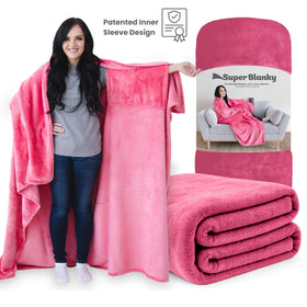 Gift-ready Super Blanky wearable blanket ideal for mom, partner, or friend