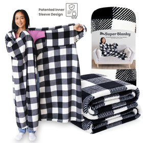 Super Blanky wearable blanket for movie nights and warmth