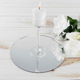 Super Z Outlet 8-inch mirror centerpiece ideal for arts and crafts projects