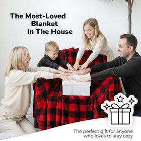 Gift ideas: Super Blanky for mom or wife, offering thoughtful warmth.