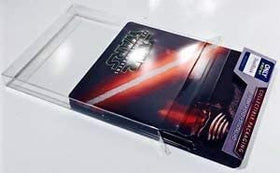 SuperDi 25-steelbook protectors packaging pack shows clear blu-ray sleeves for games.