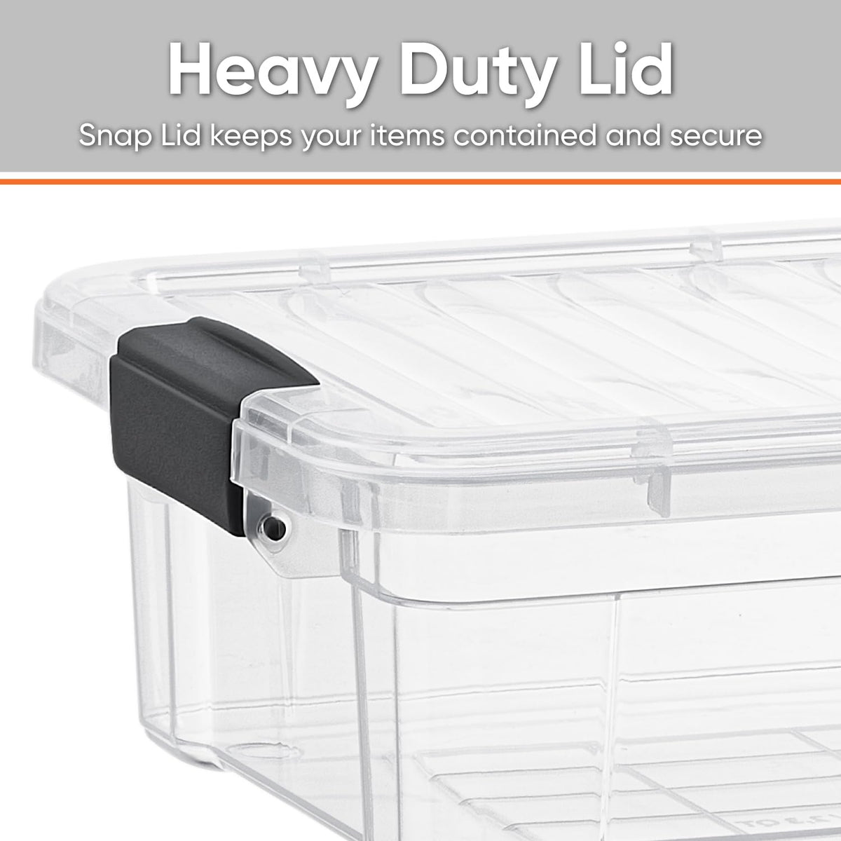 Superio BPA-free odor-free bin safe for kitchen use.