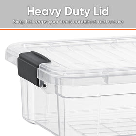 Superio BPA-free odor-free bin safe for kitchen use.