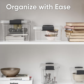 Superio durable plastic construction ensures long-lasting storage.