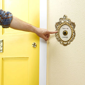 Superjackwang gift idea for champagne lovers and stylish homes.