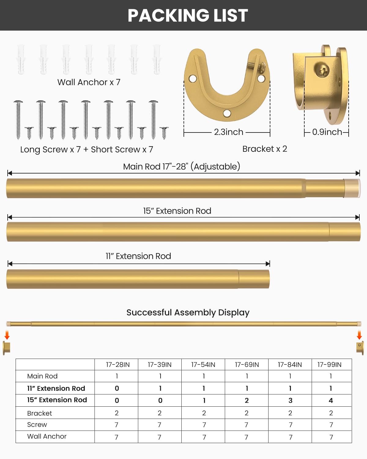 Supforce compact rod for RV and restricted spaces