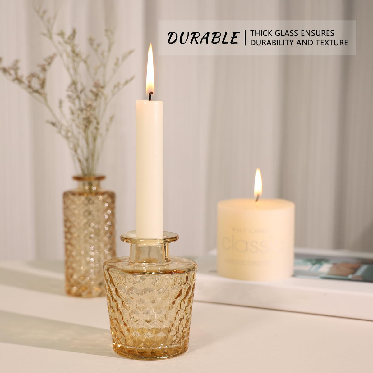 SUPMIND vintage glass vases make a thoughtful gift for anniversaries or housewarmings