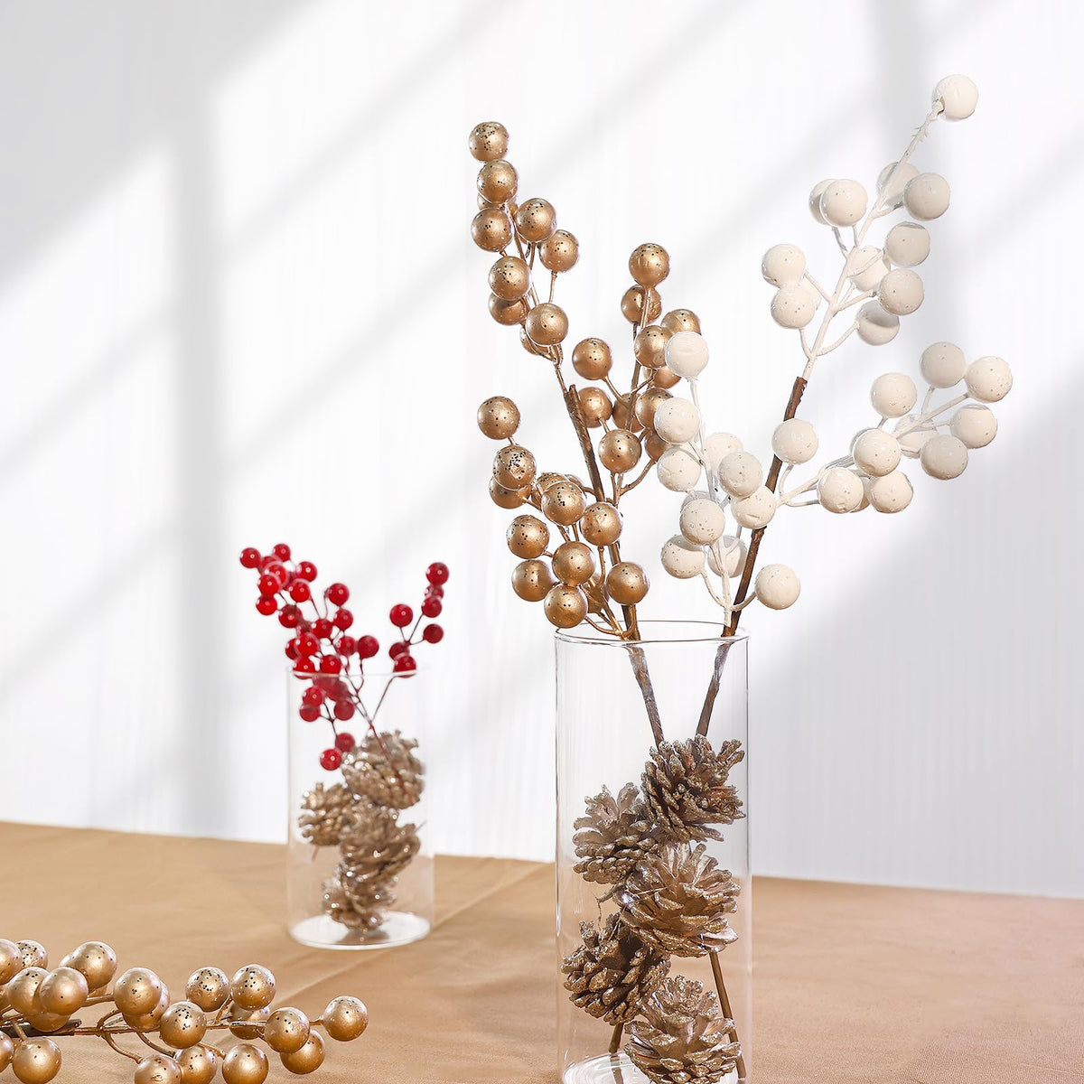 SUPMIND wedding decor glass vases for charming venue decorations.