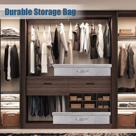 Supowin stackable design helps keep a room neat.