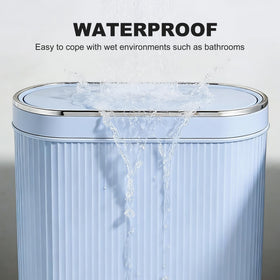 Supteron closed lid helps suppress odors in small rooms