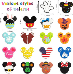 SUPYFD interchangeable icons provide seasonal charm for year-round greetings.