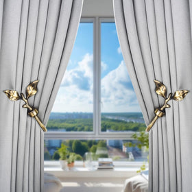 SUQ I OME vintage curtain tiebacks for easy, elegant drapery management.