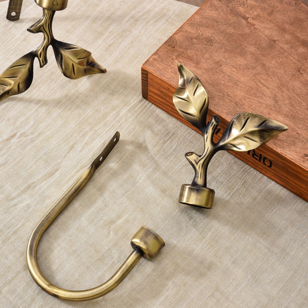 SUQ I OME metal curtain side hook set for bedroom or living areas.