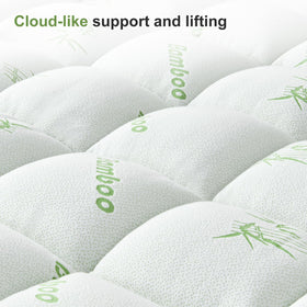 SurChic topper cooling effect visual suggesting restful nights.