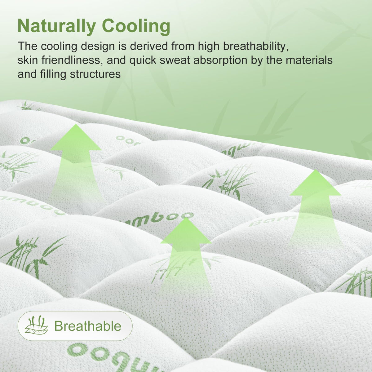 SurChic snow-down alternative fill close-up for plush support.