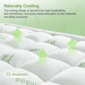 SurChic snow-down alternative fill close-up for plush support.