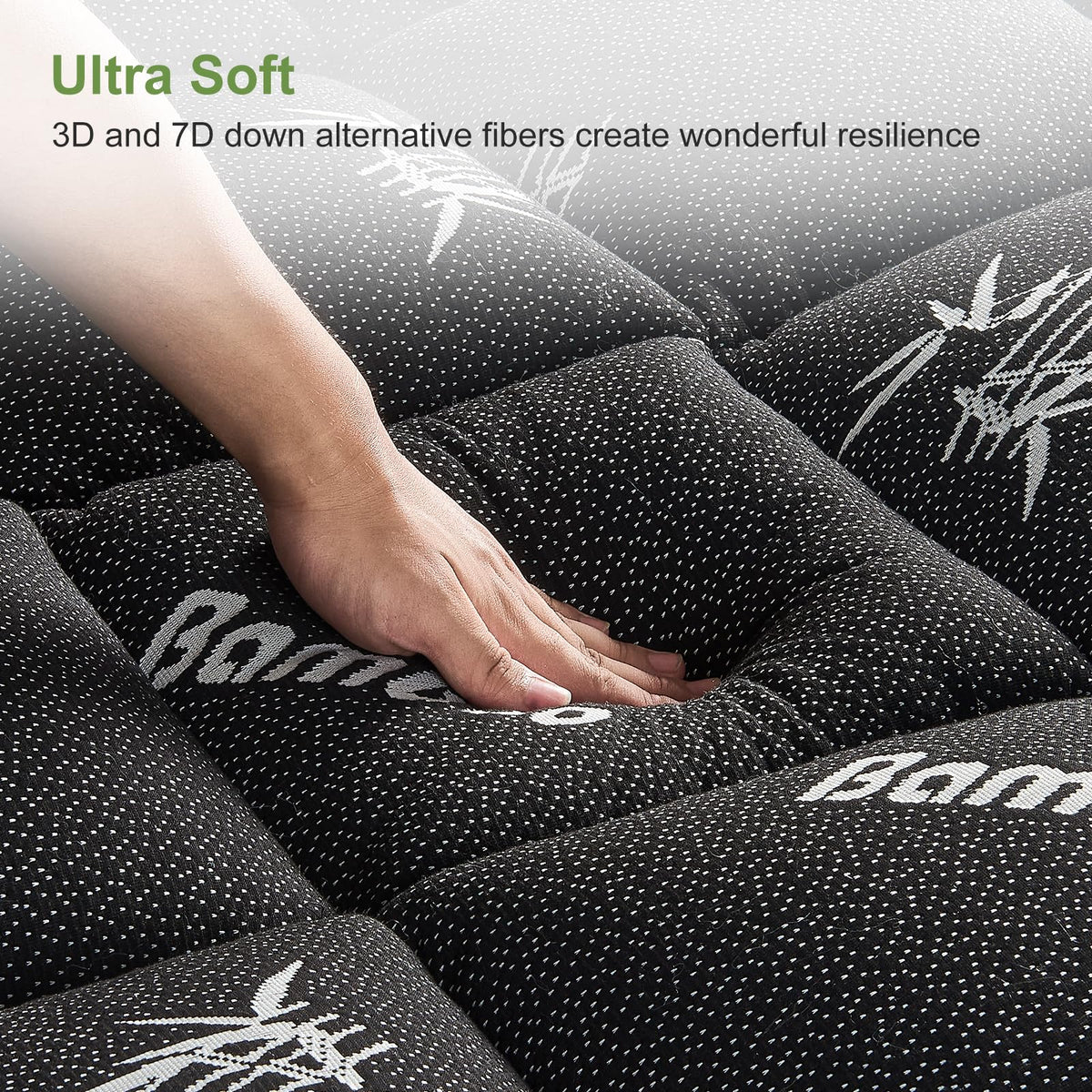 SurChic topper refreshes your mattress with a soft breathable layer