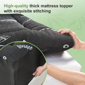 SurChic queen-size topper provides even heat distribution and skin-friendly feel