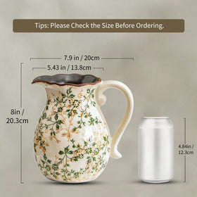 Sure YUESI high-fired ceramic vase delivers durability and lasting beauty