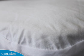 SureGuard moisture-wicking cotton surface helps you stay dry overnight.