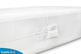 SureGuard soft, noiseless stretch-knit surface for quiet, comfortable use.