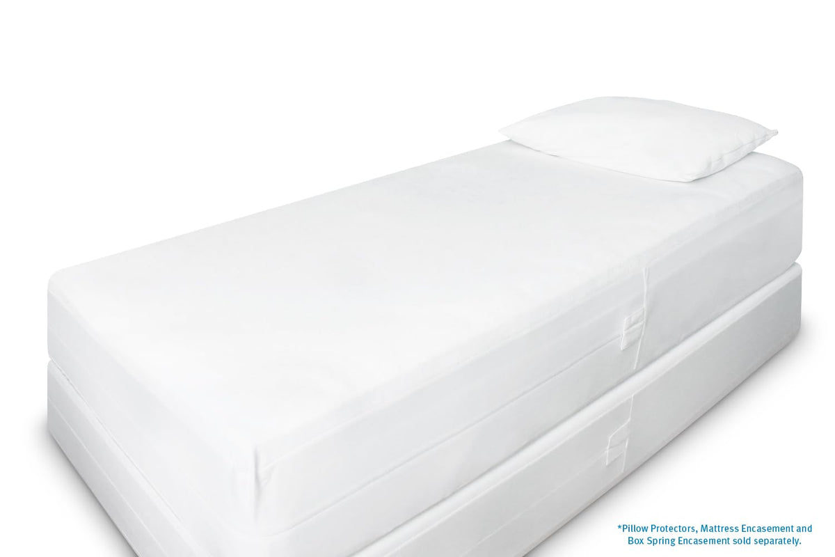 SureGuard twin size fits 8 to 11 inches deep and is machine washable.