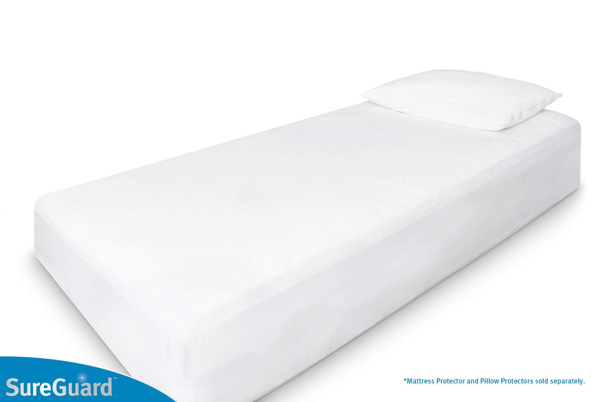 SureGuard Twin XL protector blocks dust and dander for a cleaner sleeping environment