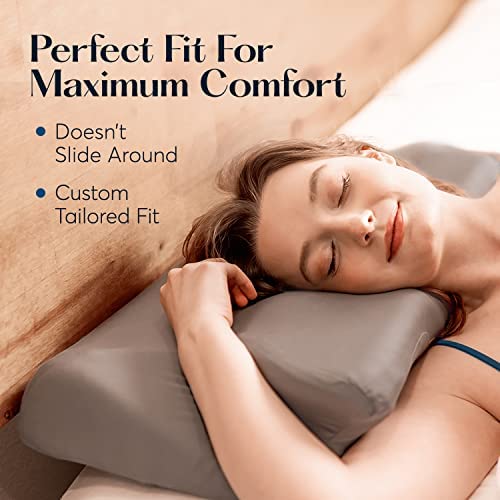 Sutera Dream Deep Pillowcase easy-care visuals showing simple maintenance