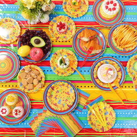Suttmin Cinco de Mayo napkins 13x13 inches for tidy cleanup.