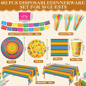 Suttmin Cinco de Mayo paper cups 9 oz for easy beverages.