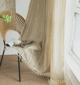 Sutuo Home boho curtain privacy and light balance.