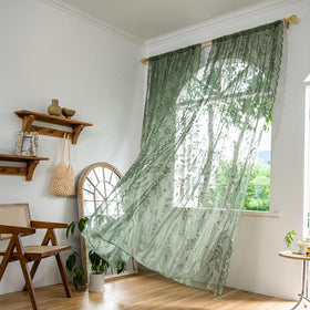 Sutuo Home easy-care wash in cool water keeps curtains fresh.