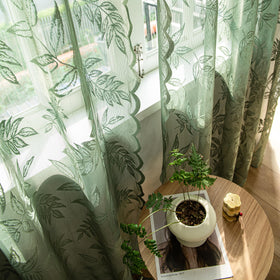 Sutuo Home rod-pocket top design fits standard rods for easy hanging.