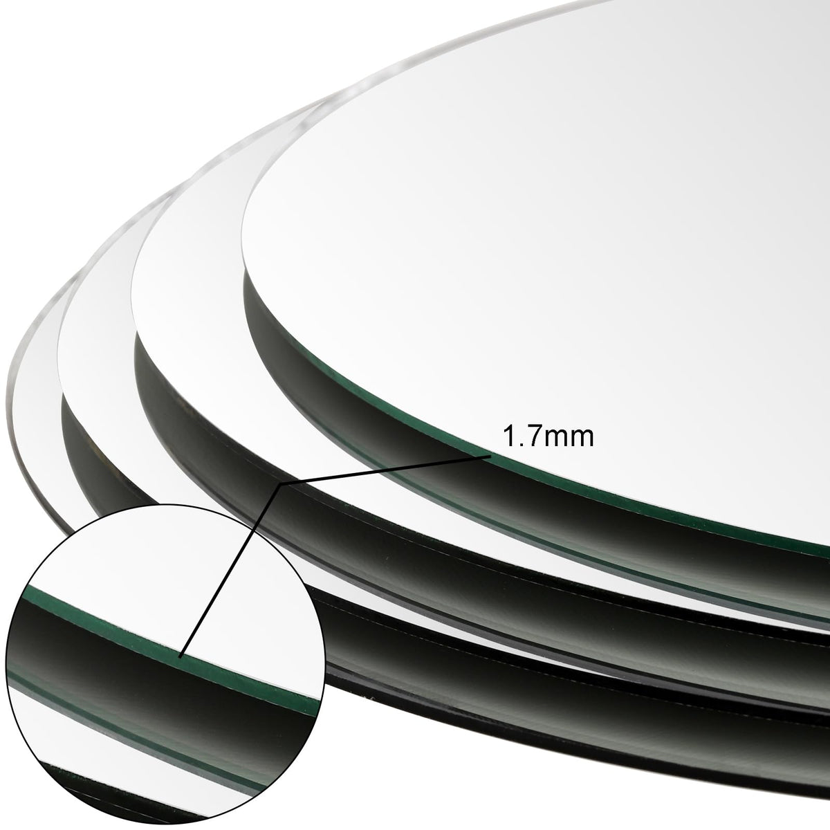 Suwimut glass mirror tile wedding decor enhances table settings with mirrored ambiance.