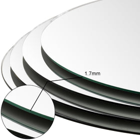 Suwimut glass mirror tile wedding decor enhances table settings with mirrored ambiance.