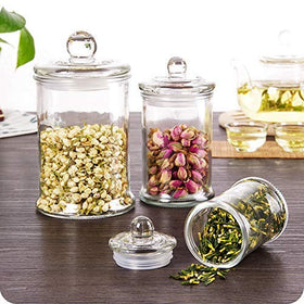 Suwimut jar for kitchen sugar or snacks with clear visibility