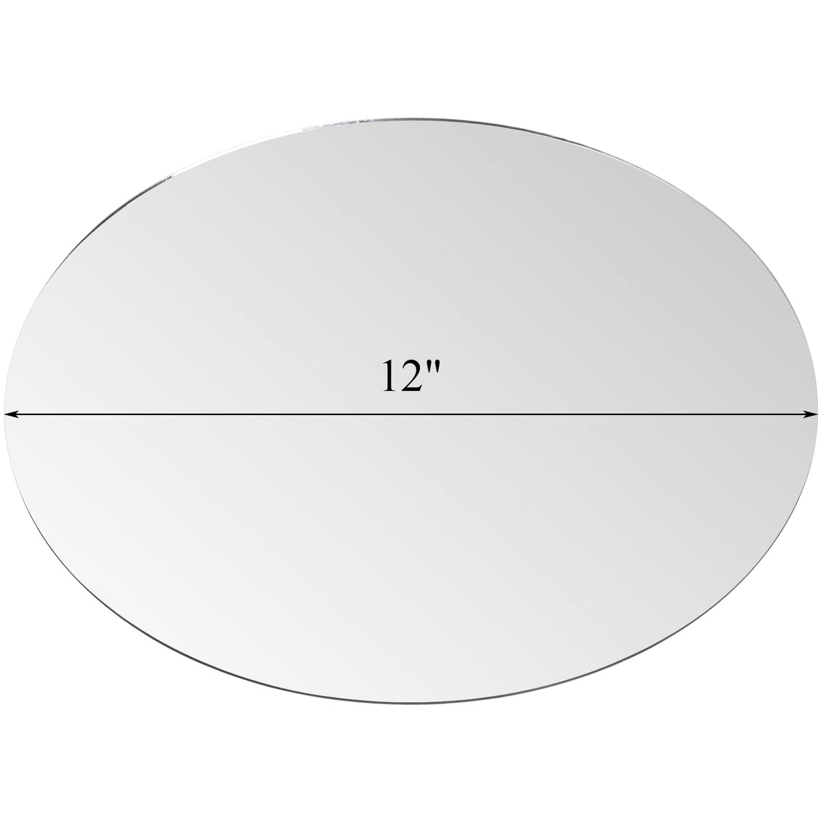 Suwimut round mirror tray candle display adds depth to tables and holiday tablescapes.