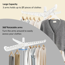 SUYU four-leg drying rack provides stable daily use.