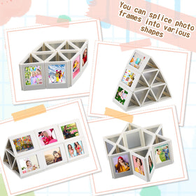 Suzile mini magnetic frame desk decor keeps memories within reach.