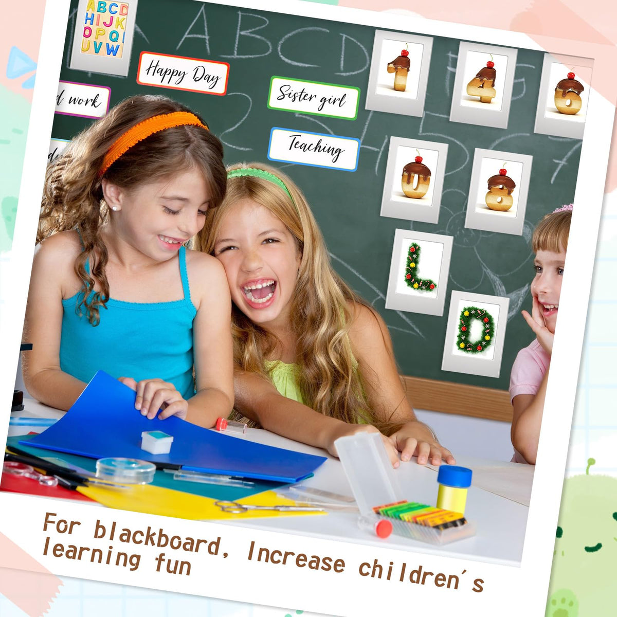 Suzile mini magnetic frame DIY shapes highlights creative arrangements.