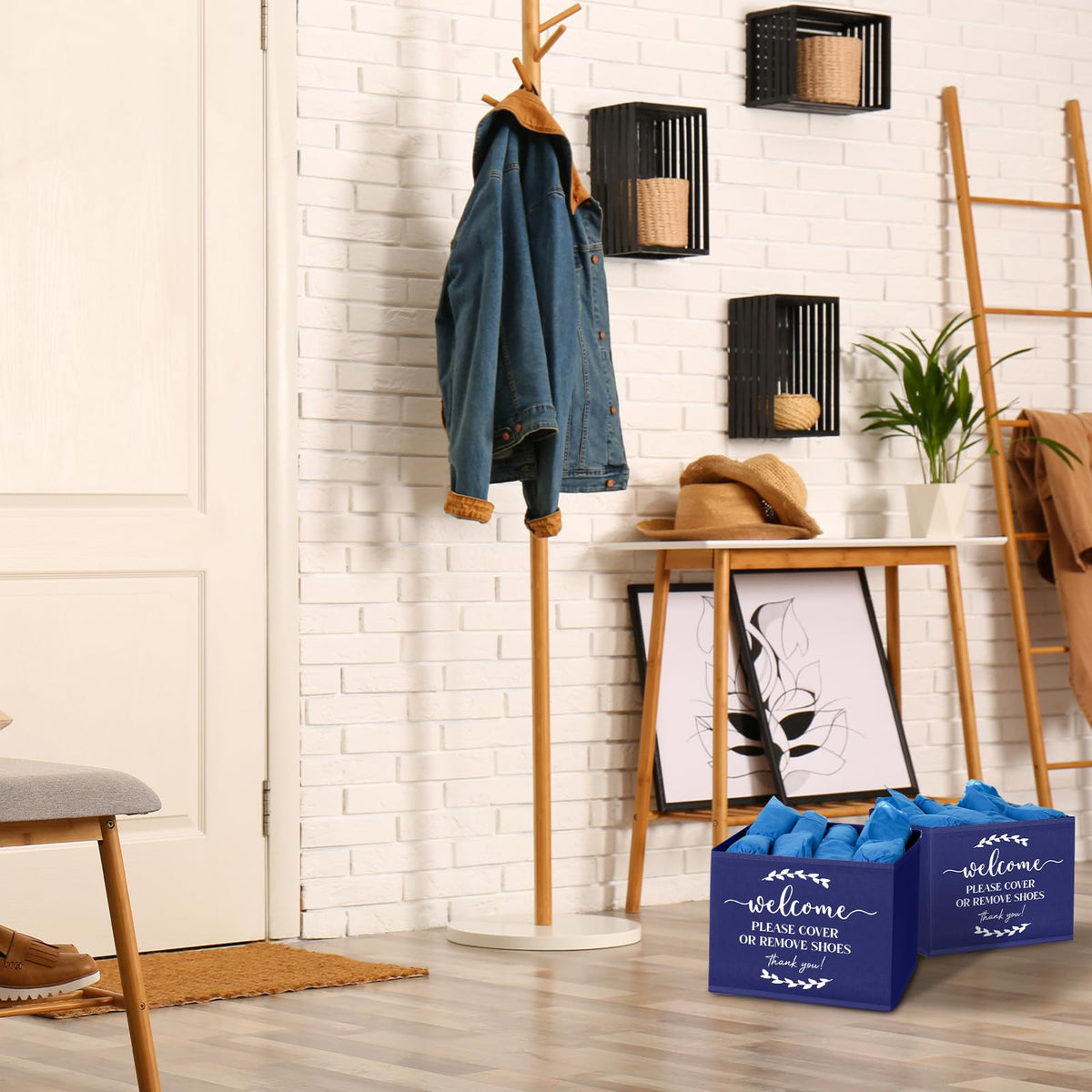 Suzile nonwoven material box emphasizes durable, easy care storage