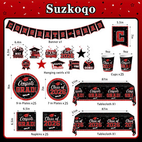 Suzkoqo 7-inch dessert plates provide stylish servings and easy cleanup.