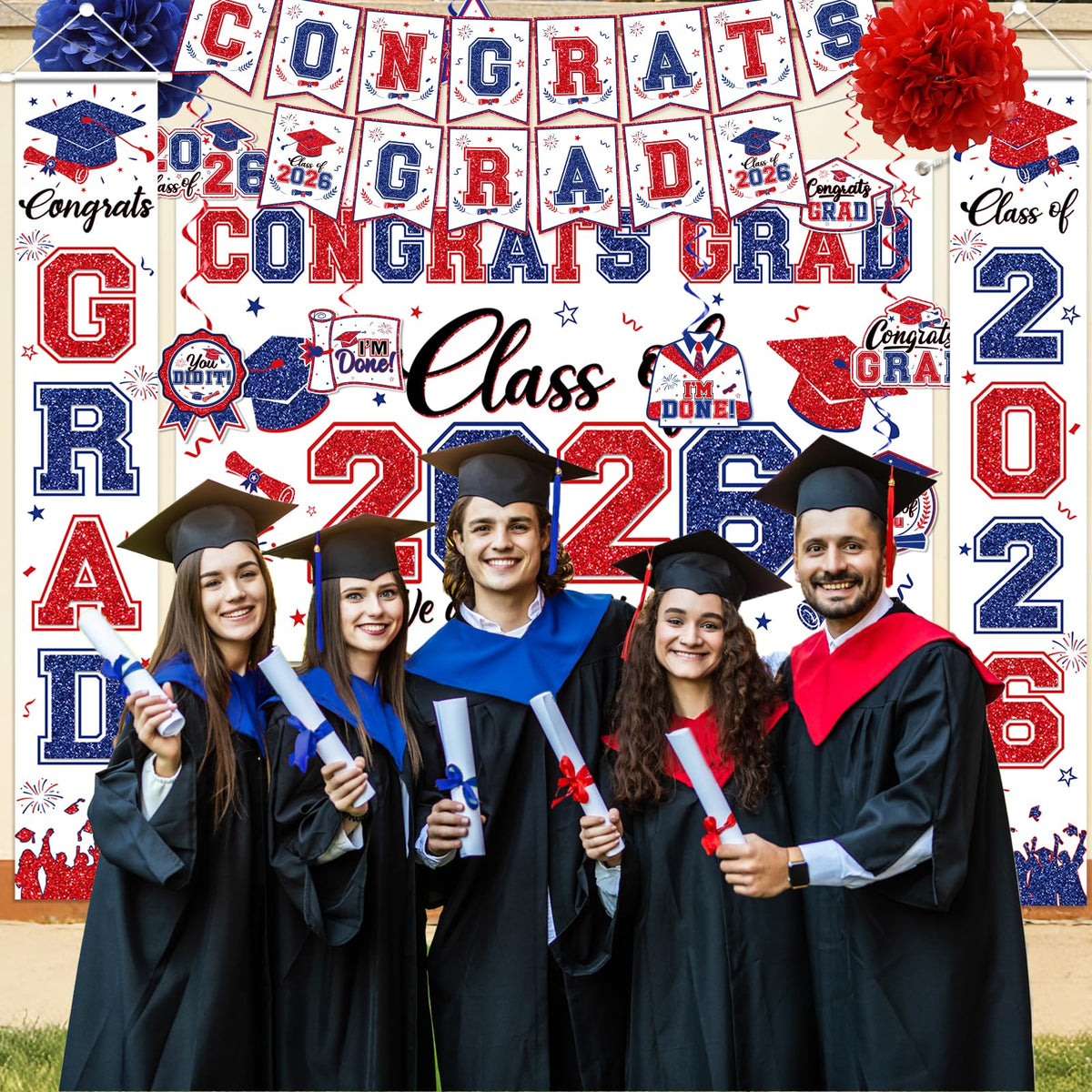 Suzkoqo Class of 2026 backdrop enhances photo moments