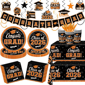 Suzkoqo class of 2026 banner enhances entryway decor and photos.